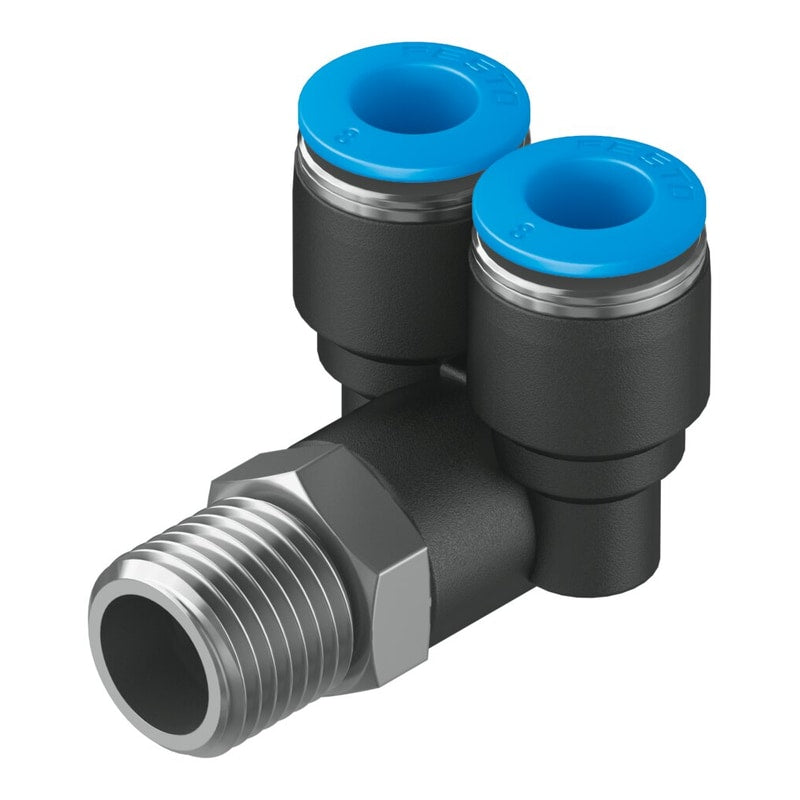 QSYL-1/4-8 push-in Y-fitting
