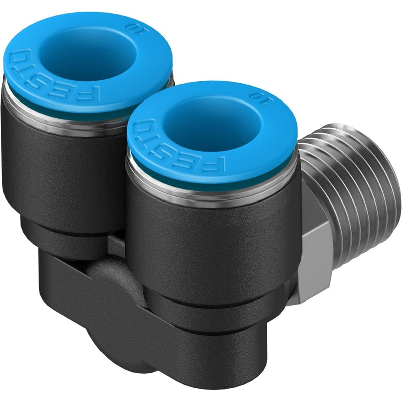 QSYL-1/4-10 push-in Y-fitting