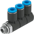 QSLV3-1/8-6 multiple distributor