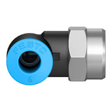 QSLF-1/8-6-B Push-in L-fitting