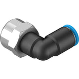 QSLF-1/4-6-B Push-in L-fitting
