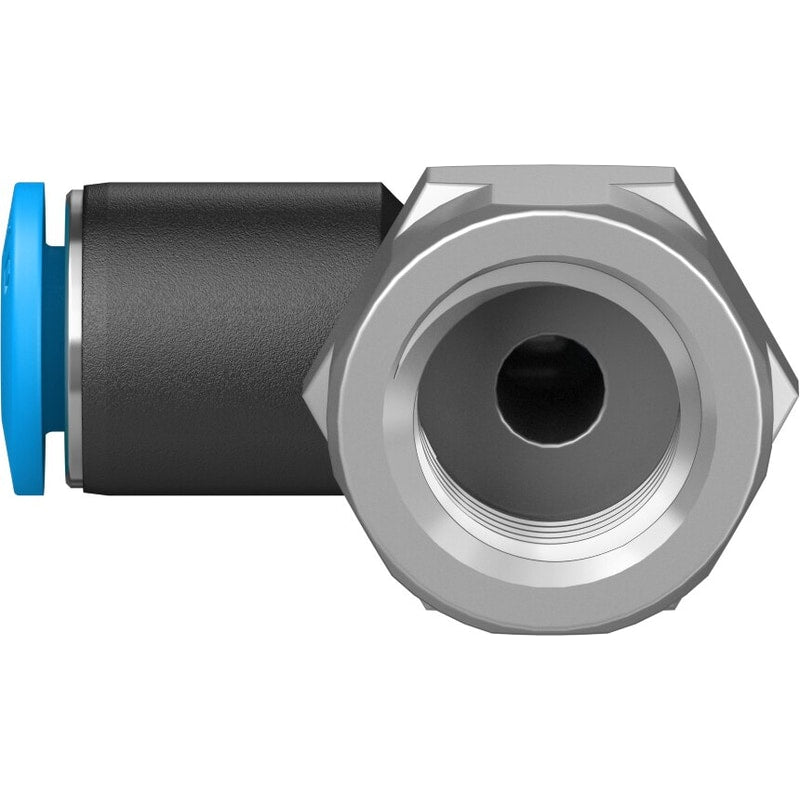 QSLF-1/4-6-B Push-in L-fitting
