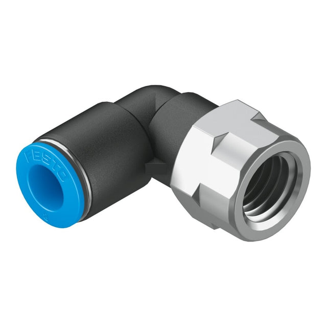 QSLF-1/8-8-B Push-in L-fitting