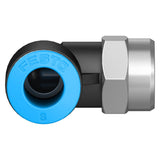 QSLF-1/8-8-B Push-in L-fitting