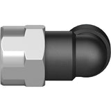 QSLF-1/4-8-B Push-in L-fitting