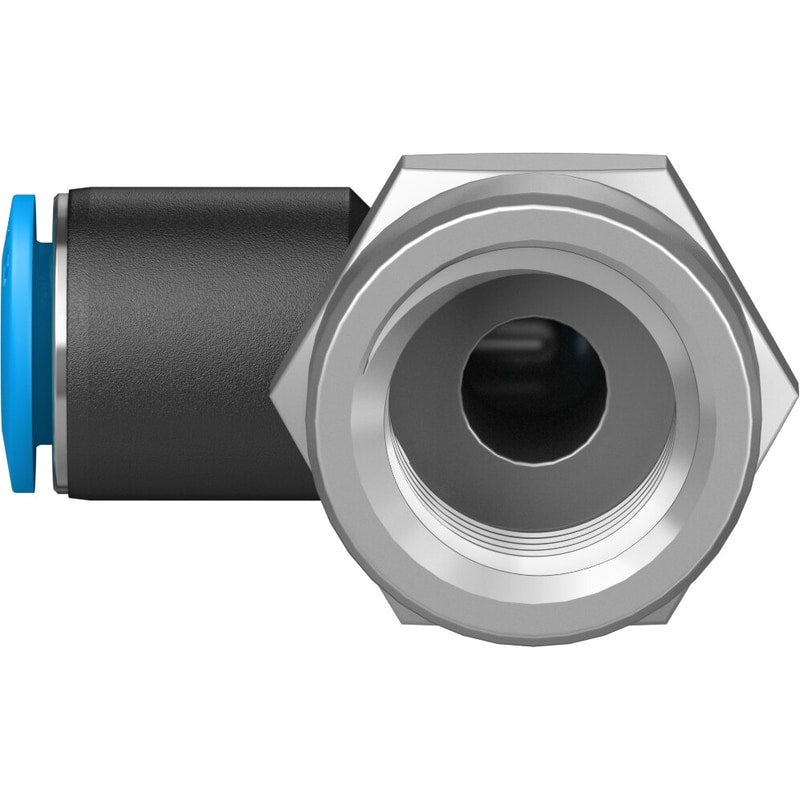 QSLF-3/8-8-B Push-in L-fitting