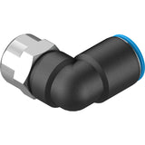 QSLF-1/4-10-B Push-in L-fitting