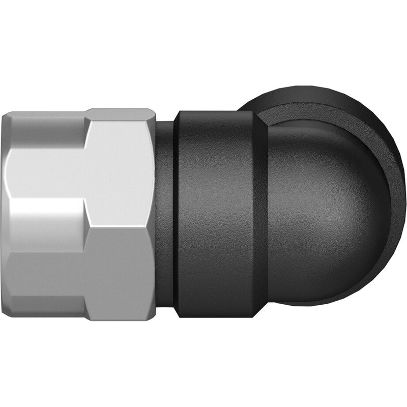 QSLF-1/4-10-B Push-in L-fitting