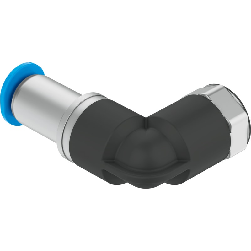 QSKL-M5-6 self-sealing push-in L-fitting