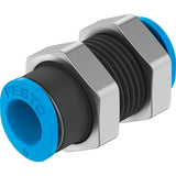 QSMS-6 Push-in bulkhead connector