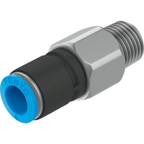 QSR-3/8-8 rotary push-in fitting