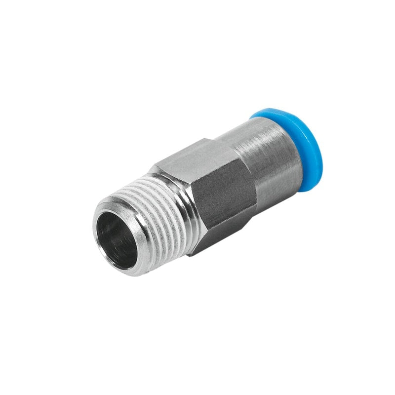 QSK-1/8-6 push-in fitting, self-sealing