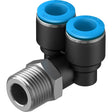 QSYL-1/2-1/2-U push-in T-fitting (Pack of 300)