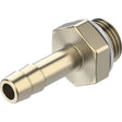 N-3/8-P-6-MS Barbed hose fitting