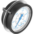 Flanged pressure gauge FMA-63-2,5-1/4-EN