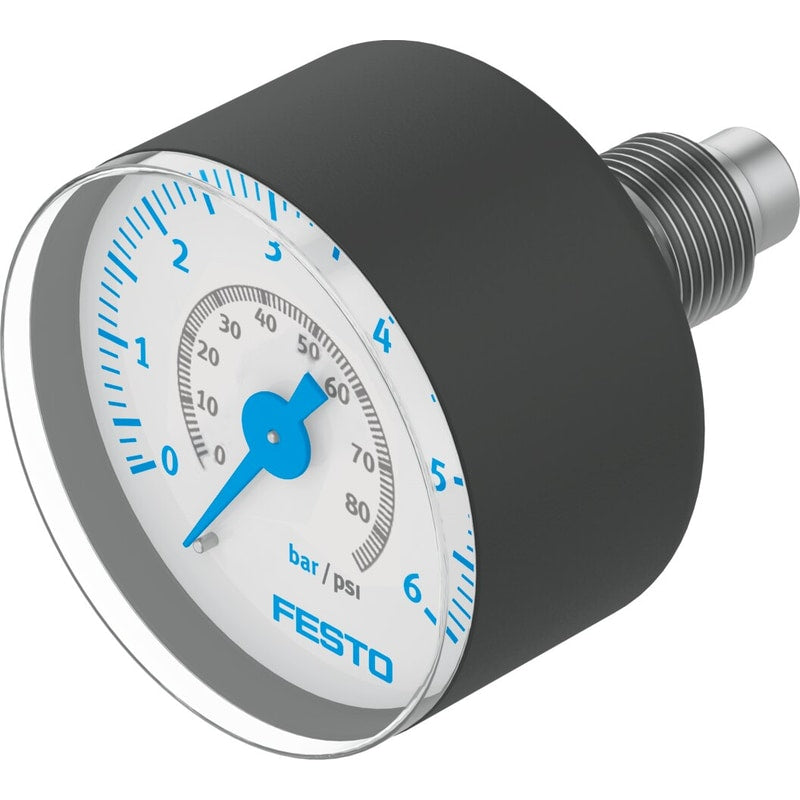 Precision pressure gauge MAP-40-6-1/8-EN