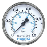 Pressure gauge MA-63-1-1/4-EN