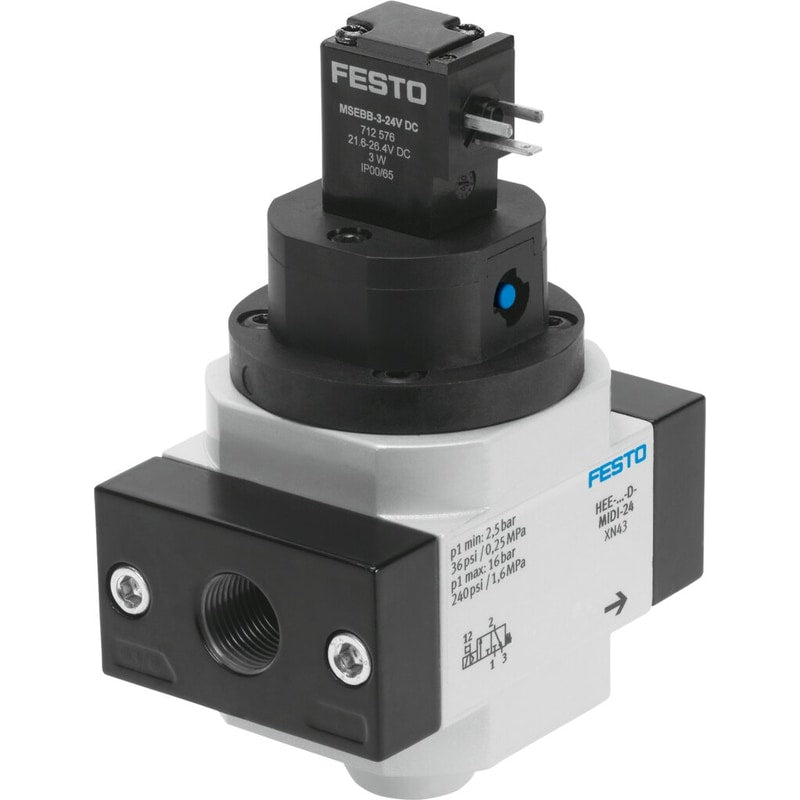 On/off valve HEE-3/8-D-MIDI-230