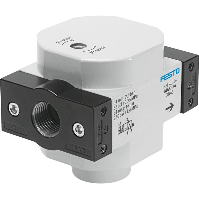 On/off valve HEL-1/2-D-MAXI