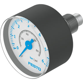 Pressure gauge MA-40-6-R1/4-EN