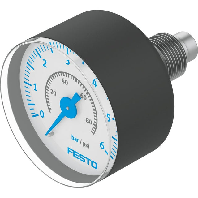 Pressure gauge MA-40-6-R1/4-EN