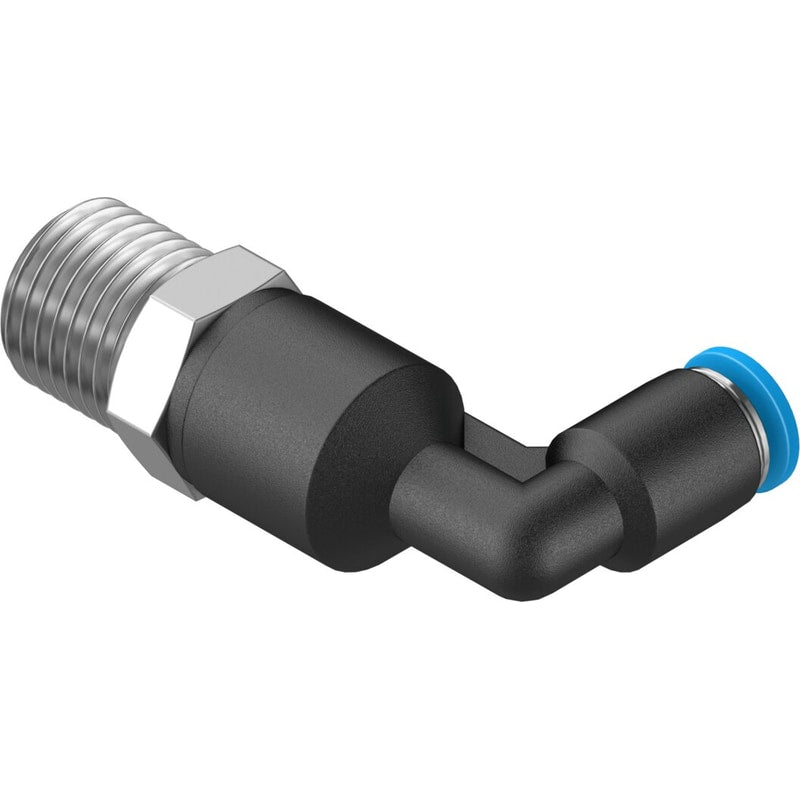 QSLL-1/4-4 Push-in L-fitting, long