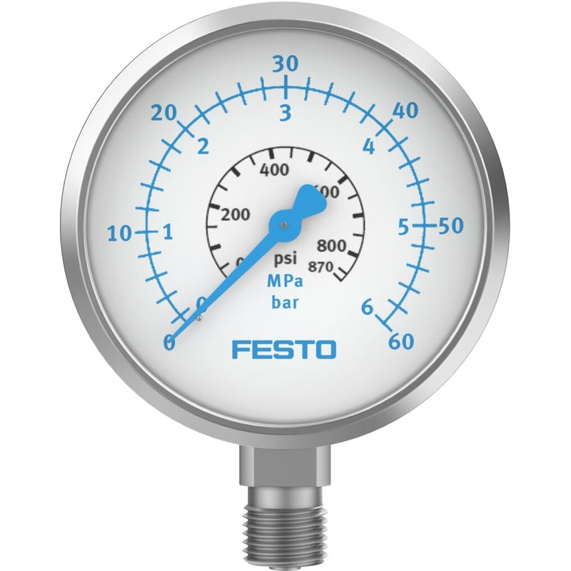 Pressure gauge PAGL-HP3-63-60-G14-RC