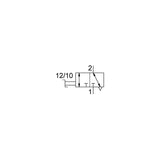 HE-3A-3/8-QS-3/8-U