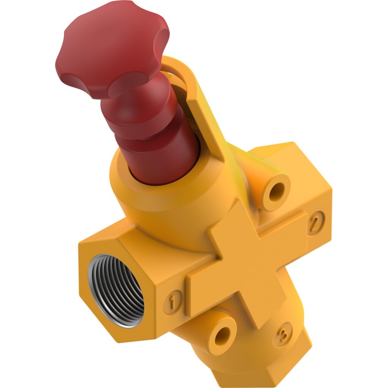 Shut-off valve HE-N3/8-LO