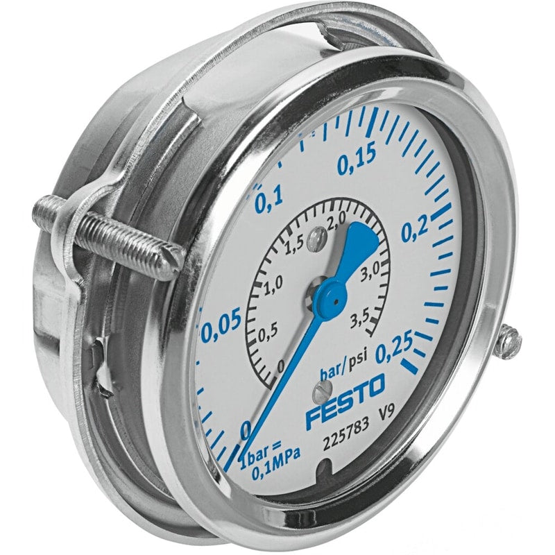 Flanged pressure gauge FMA-63-0,25-C