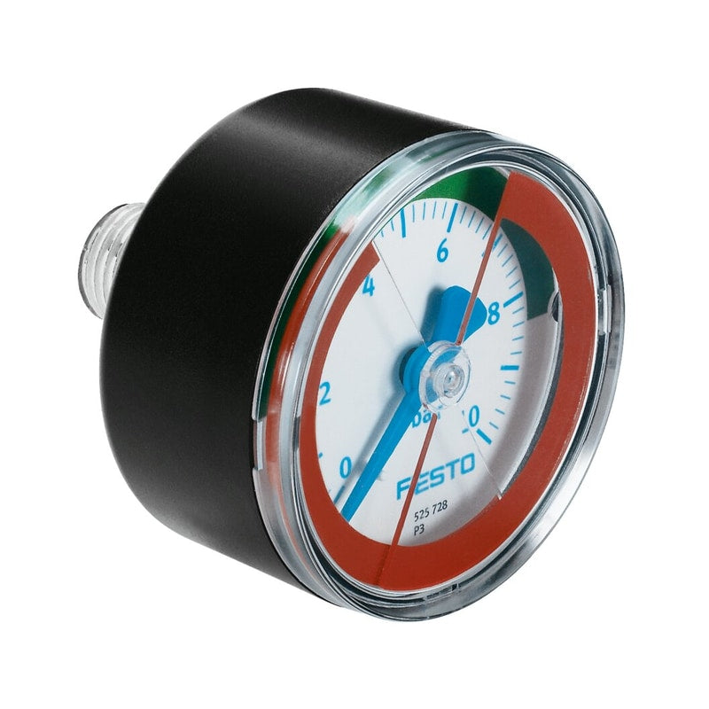 Pressure gauge MA-40-10-R1/8-E-RG