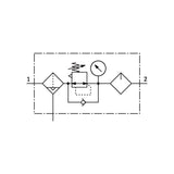Air preparation combination unit MSB6-1/2-FRC12:J10M2