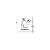Pressure regulator MS6-LRB-1/2-D7-AS