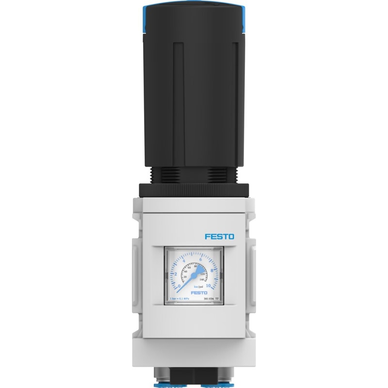 Pressure regulator MS6N-LRB-1/2-D7-AS-BI
