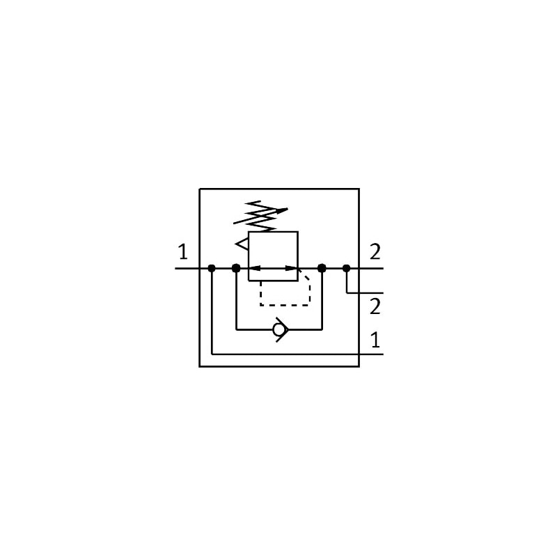 Pressure regulator MS6N-LRB-1/2-D5-A4-AS