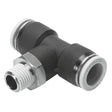 QBT-1/8-1/4-U Push-in T-fitting