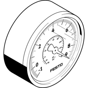 Vacuum gauge VAM-63-V1/9-R1/4-EN
