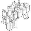 Air preparation combination unit MSB4N-1/4:C3J3M1D1A1F3-WP
