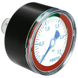 Pressure gauge MA-40-2,5-R1/8-E-RG