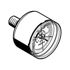 Vacuum gauge VAM-40-V1/0-R1/8-E-RG