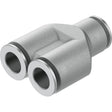 NPQM-Y-Q6-E-P10 Push-in Y-connector