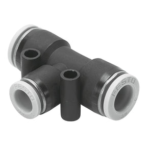 QBT-3/8T-1/4-U Push-in T-connector