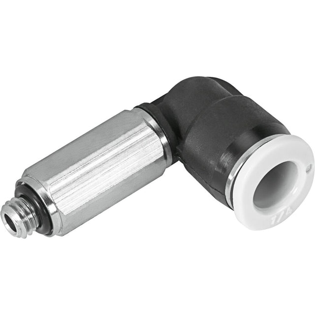 QBMLL-10-32-UNF-1/8-U Push-in L-fitting, long
