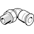 QBML-10-32-UNF-1/4-U Push-in L-fitting