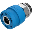 Quick coupling socket NPHS-D6-P-G12