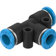 NPQE-T-Q6-E-F1A-P10 Push-in T-connector